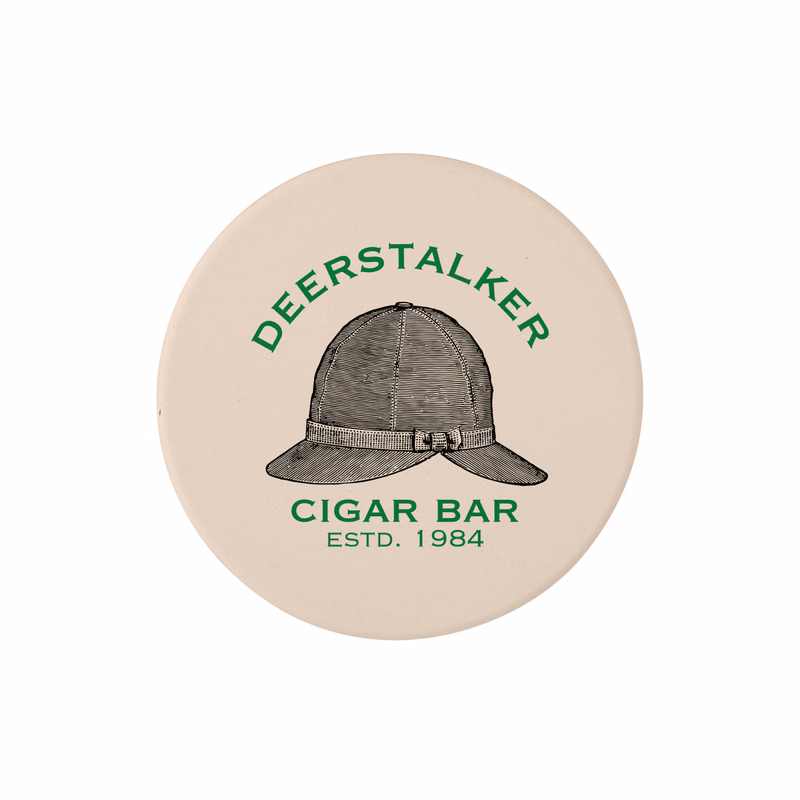 Round Ceramic Coaster (2 Color Imprint)