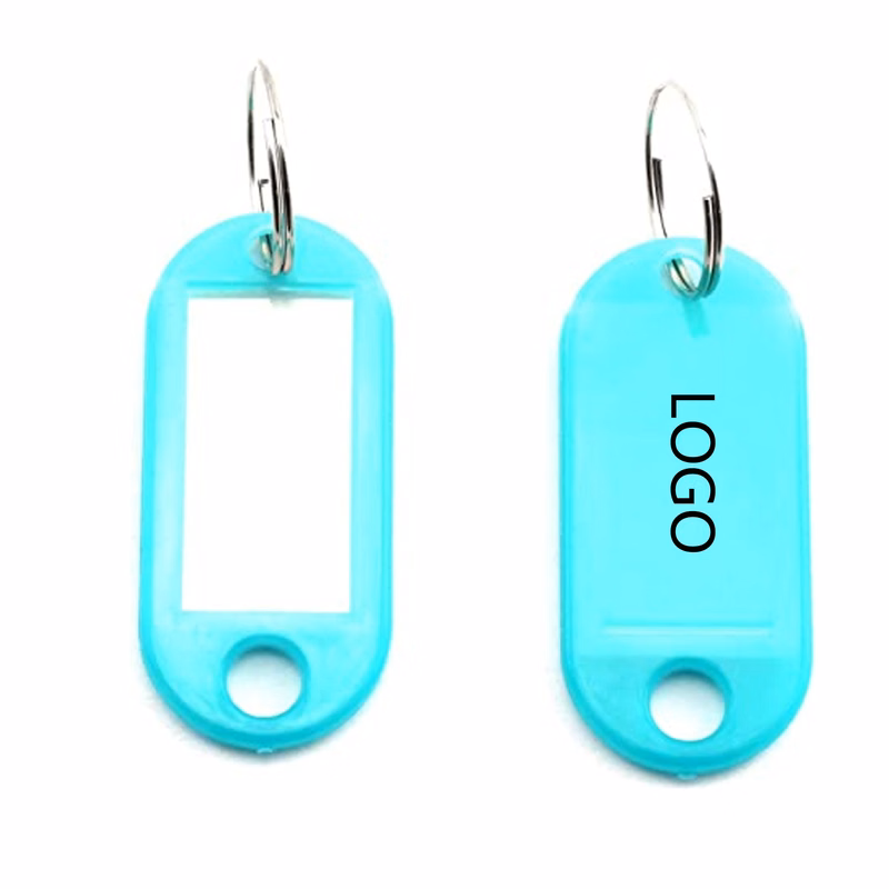 Label Card ID Tag With Key Ring