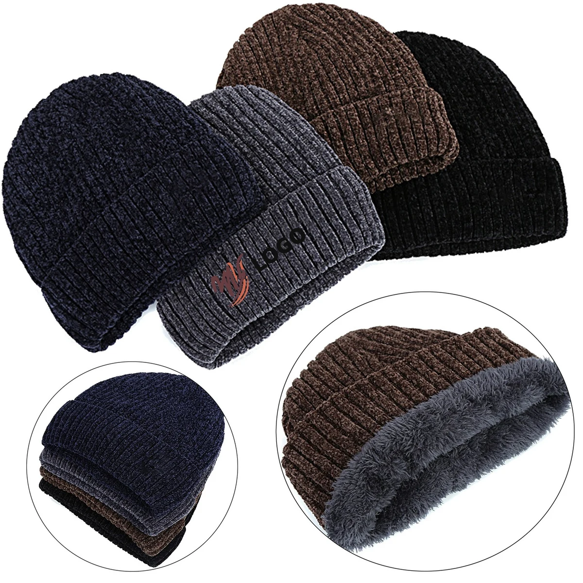Adults Knit Beanie 1