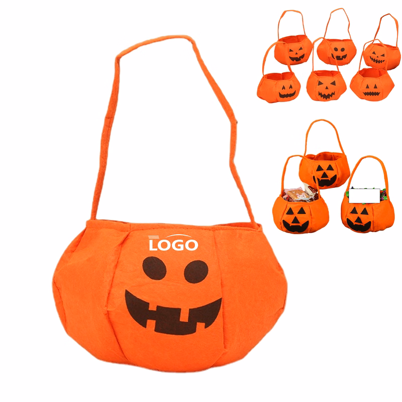 Halloween Non-Woven Pumpkin Treat Bag
