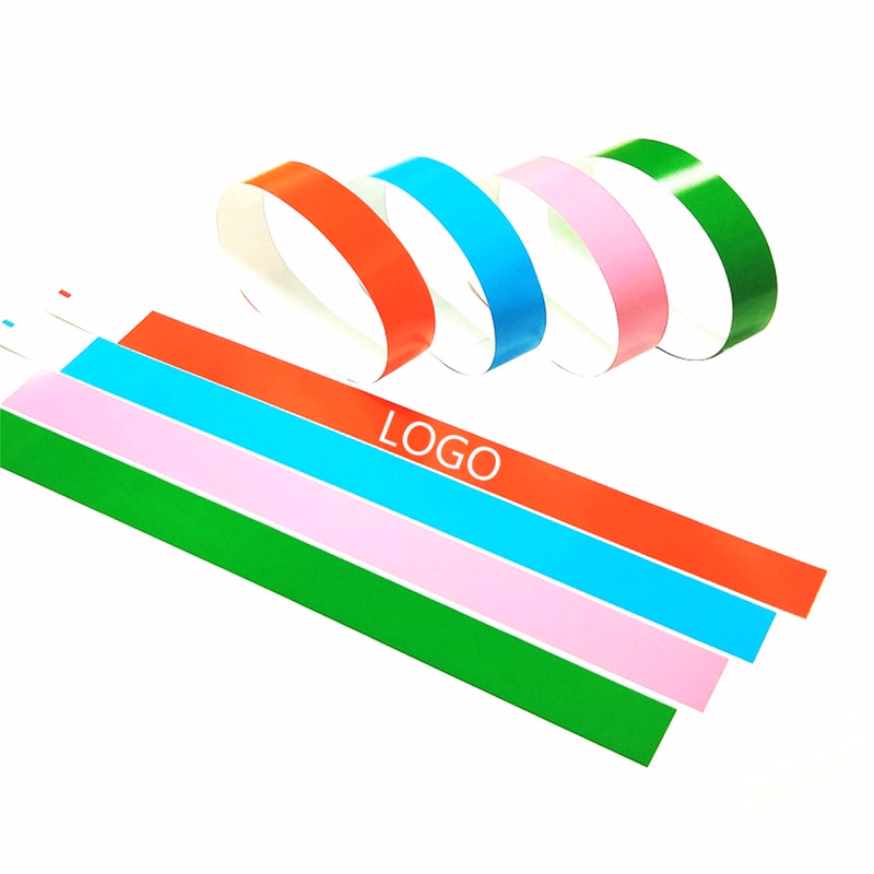 Colorful Tyvek Wristband Bracelets