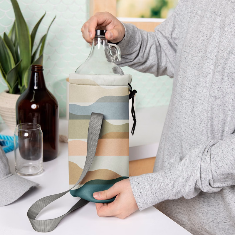 GROWLER COVER WITH DRAWSTRING -Oytex