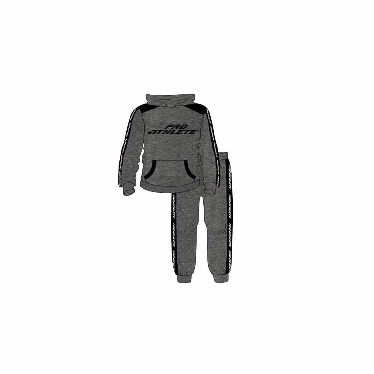 Boys' Fleece Jogger Set Gray 12-24m