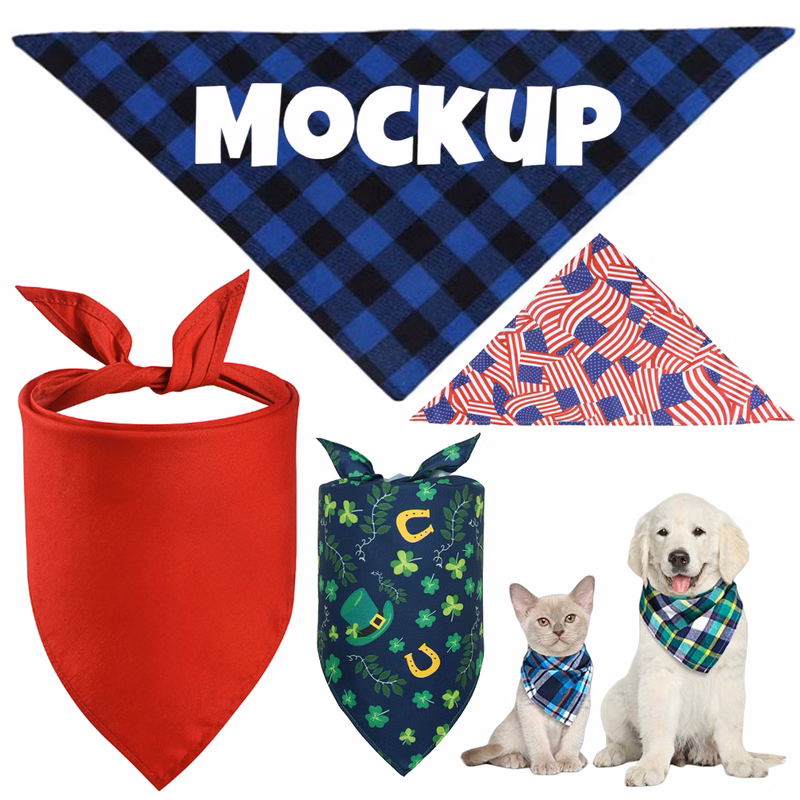 Comfortable Triangle Pet Bandanna