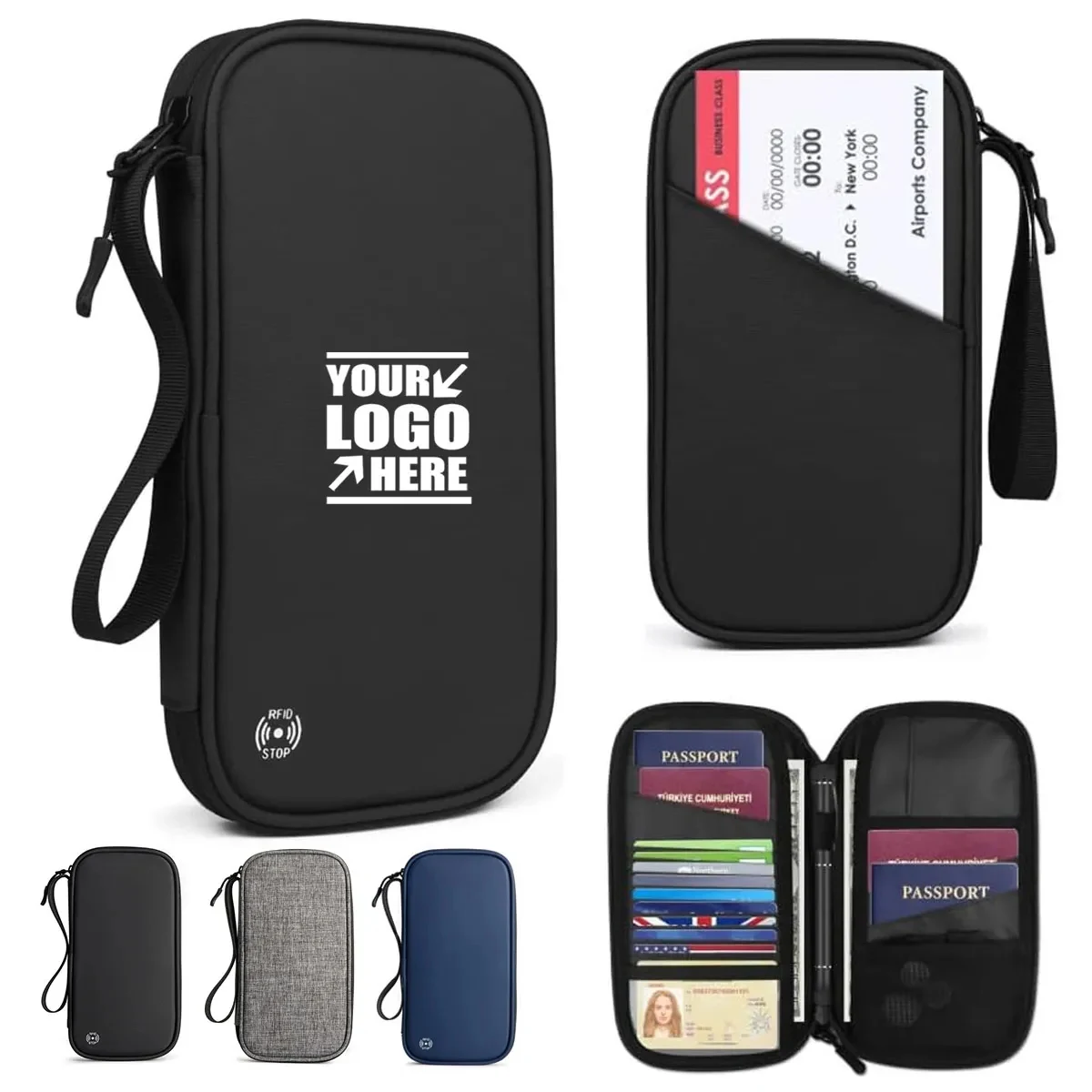 RFID Passport Wallet Case Family 1