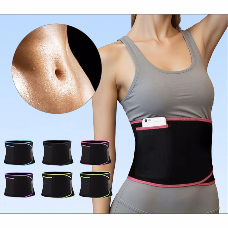 Waist Trimmer Wrap with a pocket