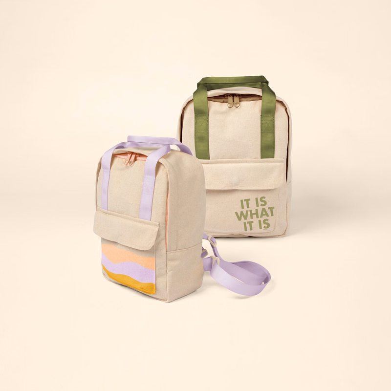 MINI EVERYDAY BACKPACK - NATURAL CANVAS