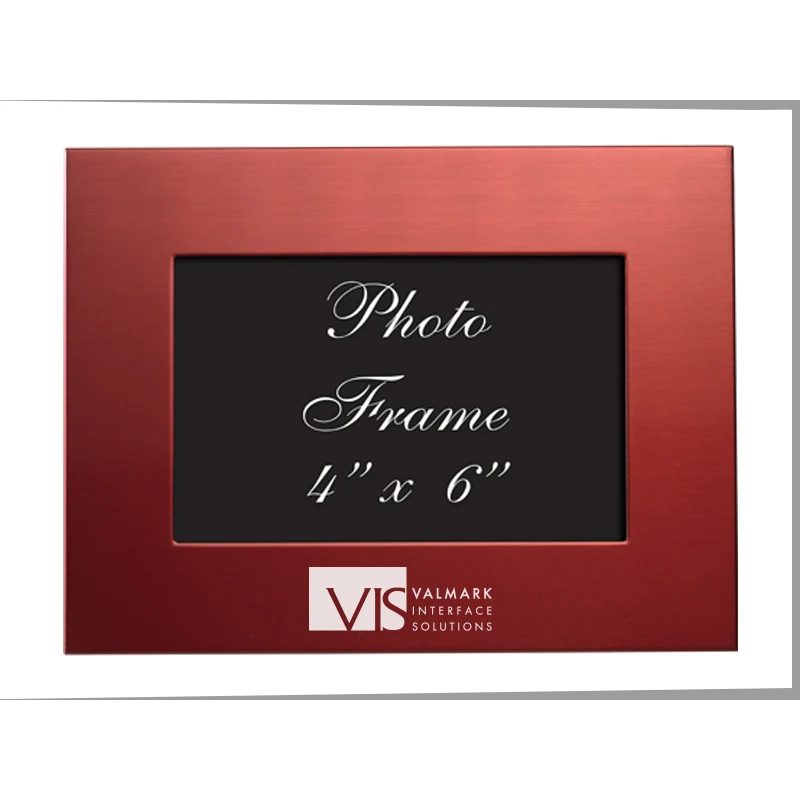 Brushed Aluminum 4 x 6 Picture Frame 1