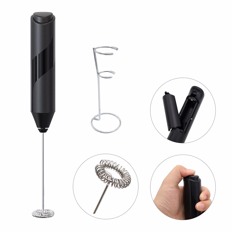 Rechargeable Electric Whisk Milk Frother