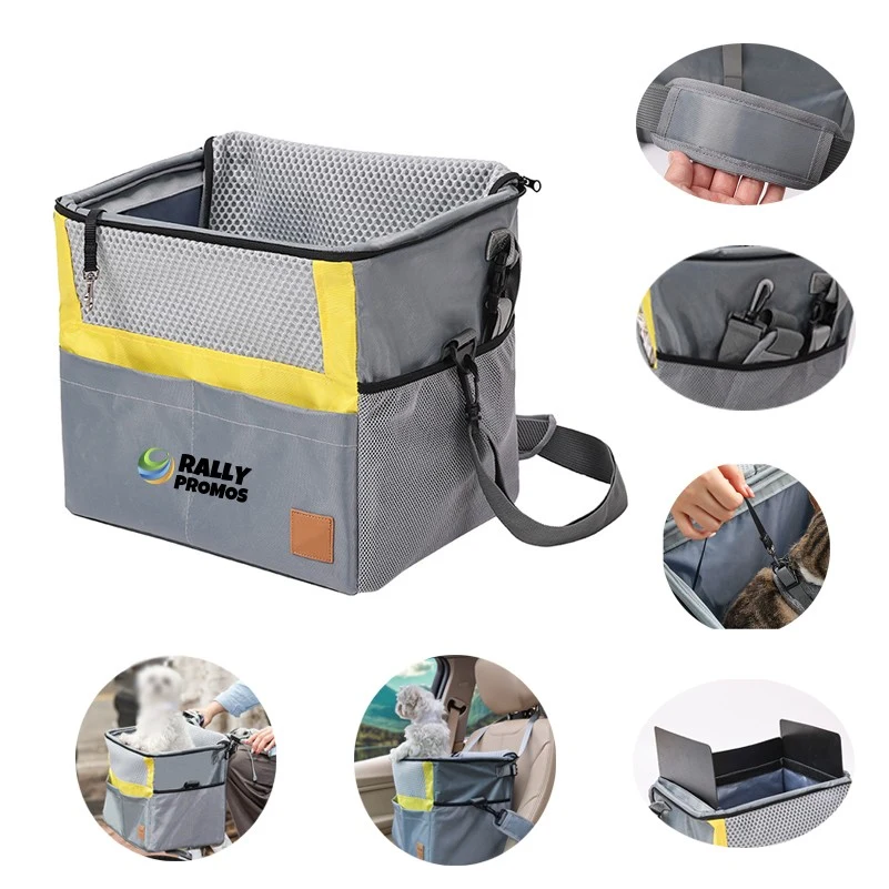 Puppy Car Seat Bike Basket Bag 1