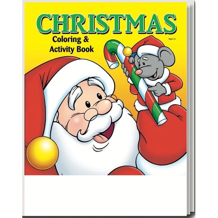 Christmas Coloring & Activity Books - 16 Pages Ages 3-11 1