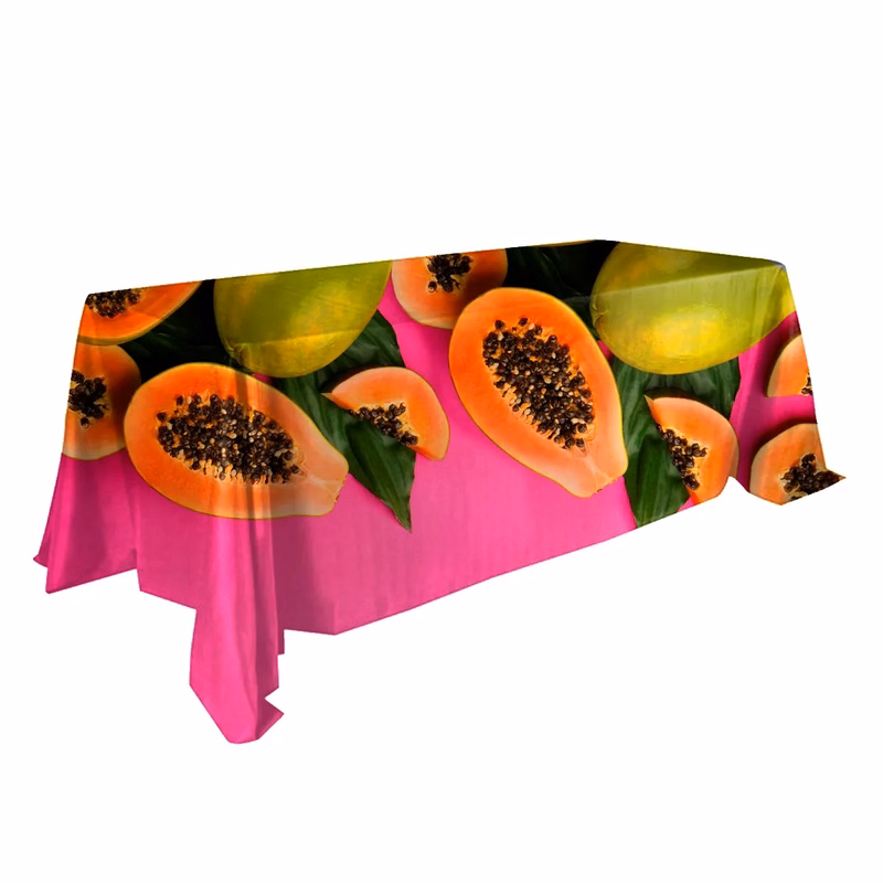Table Cover -Full Coverage - Digital - Silk Poly
