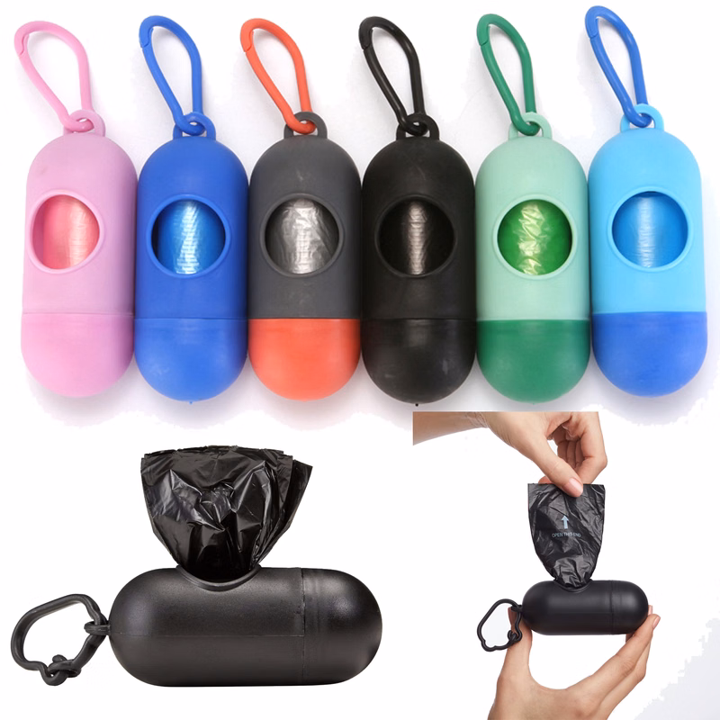 Dog Waste Bags with Dispenser