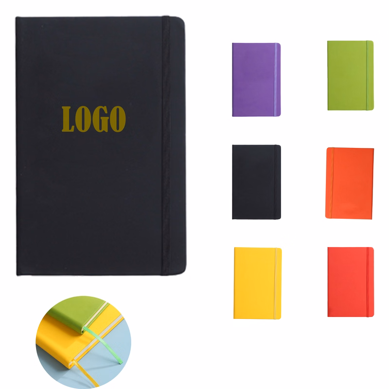 PU A5 Journal Hardcover Notebook For School