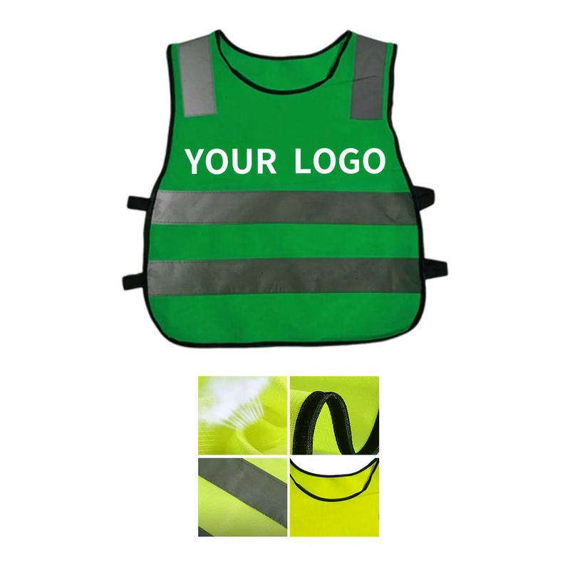Children Lightweight Reflective Vest for Night Safety