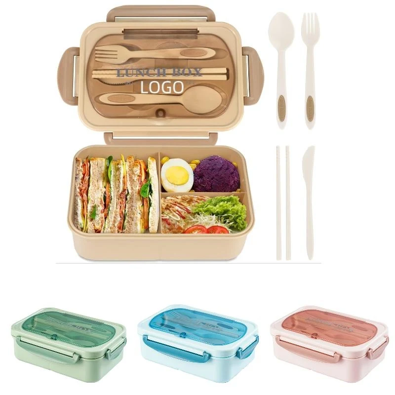 Bento Lunch Box W/ Utensils 1