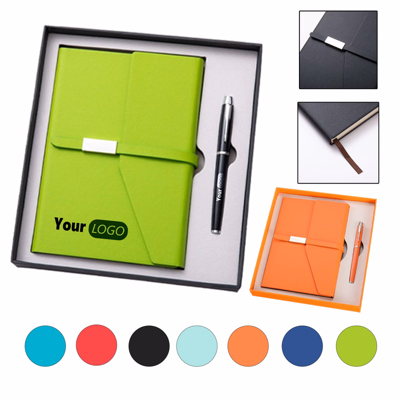 A5 Notebook Gift Box Set with Pen