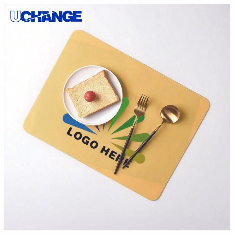 Full Color Water Resistant Silicone Placemat for Dining