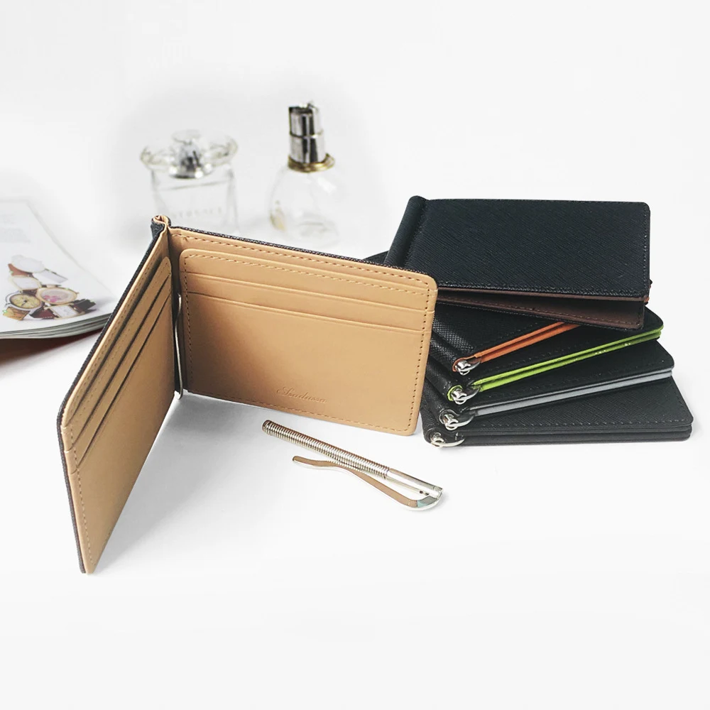 Leather Wallet With Clip 1