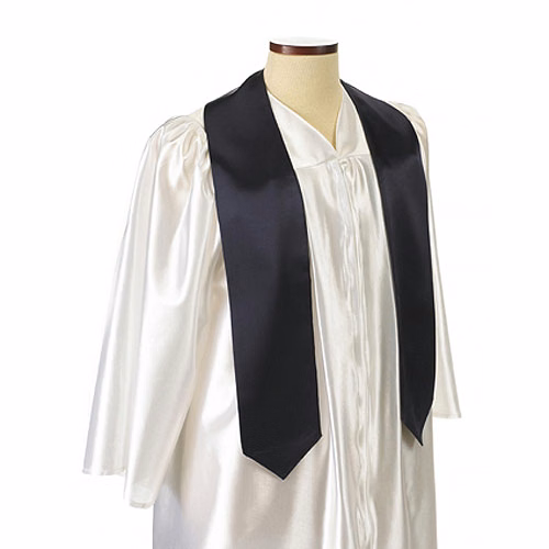 Navy Blue Graduation Sash - 5"x60"