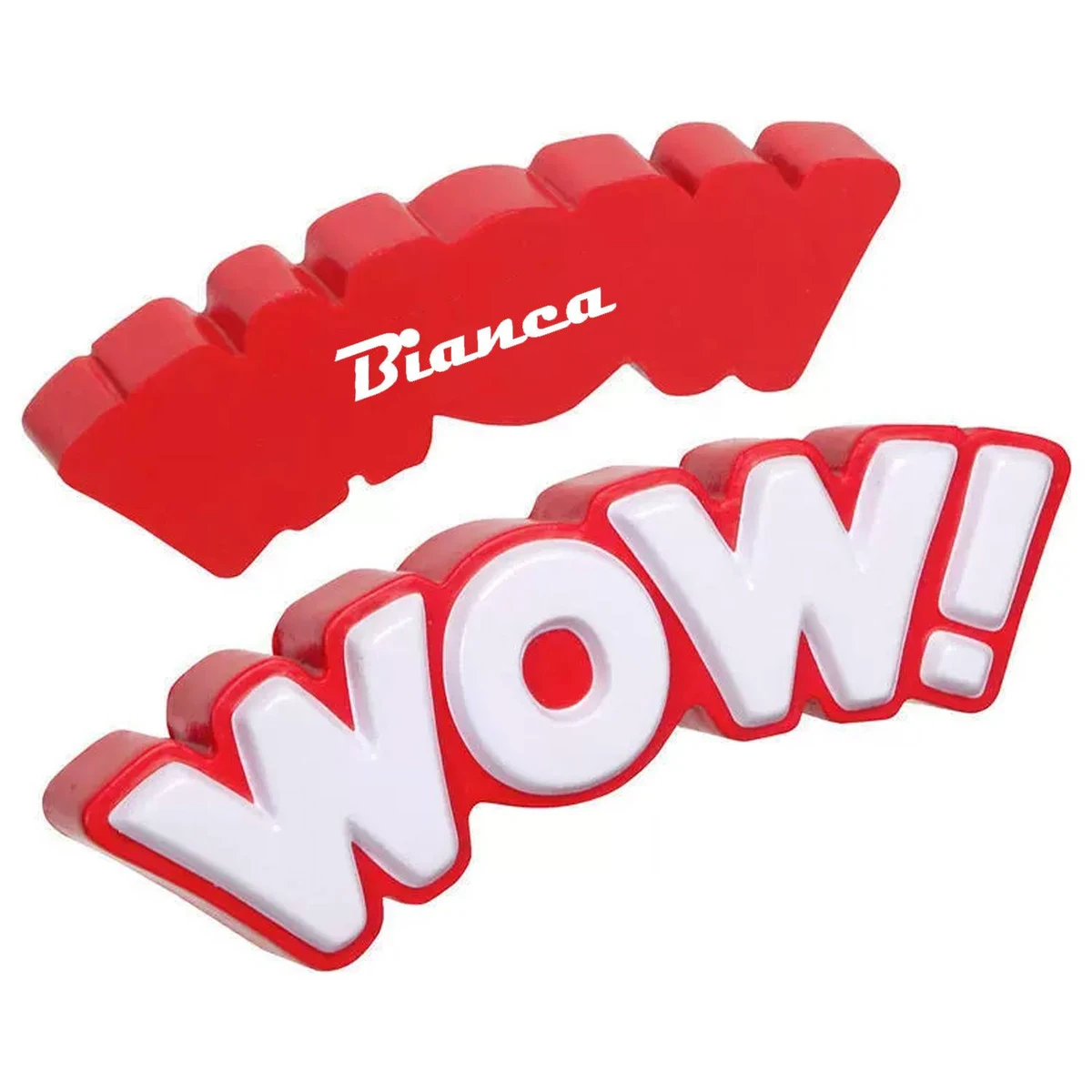 PU Foam WOW Letter Squeeze Toy 1