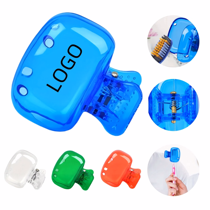 Travel Plastic Toothbrush Storage Clip