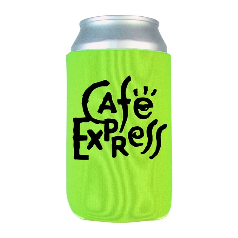 Collapsible Neoprene Can Cooler, 12 oz., custom koozie with logo imprint 1