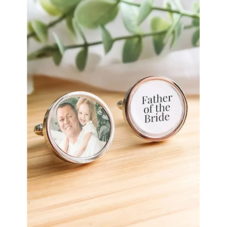 0.6'' Custom Photo Cufflinks 1