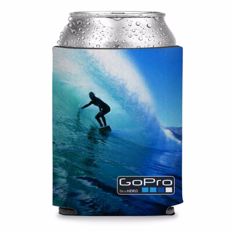 Collapsible Neoprene Can Cooler - Full Color Sublimation