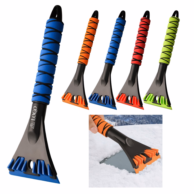 Grip-Proof Handle Snow Ice Shovel