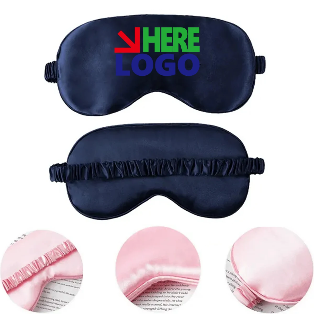 Sleep Eye Mask Imitation Silk 1