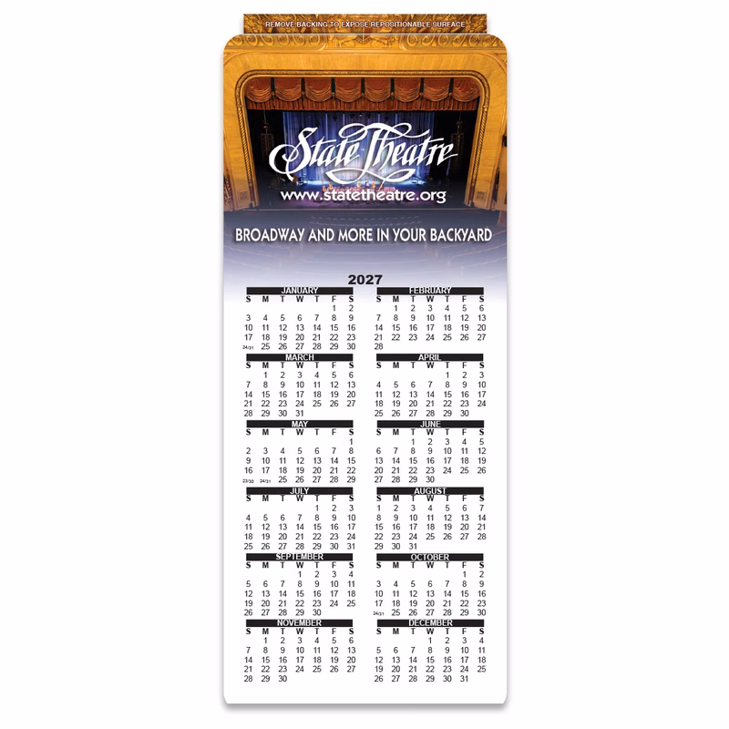Repositionable Calendar