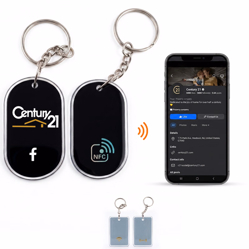 Magic'Tap NFC Epoxy Key Tag