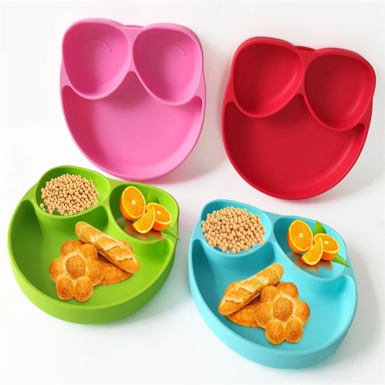 Children Silicone Dinner Plate 1