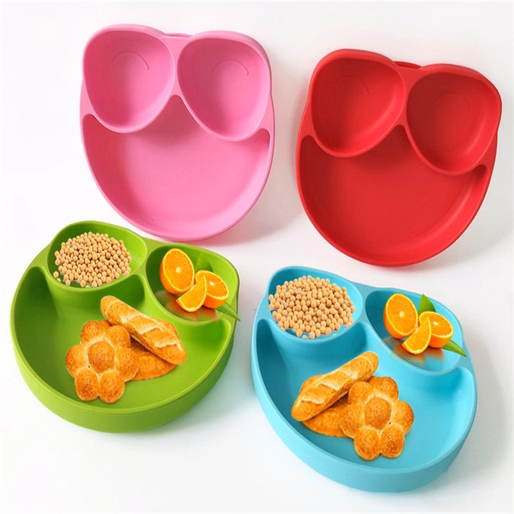 Children Silicone Dinner Plate