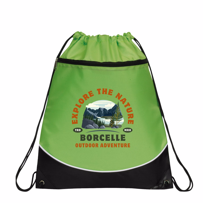 Pocket Drawstring Backpack