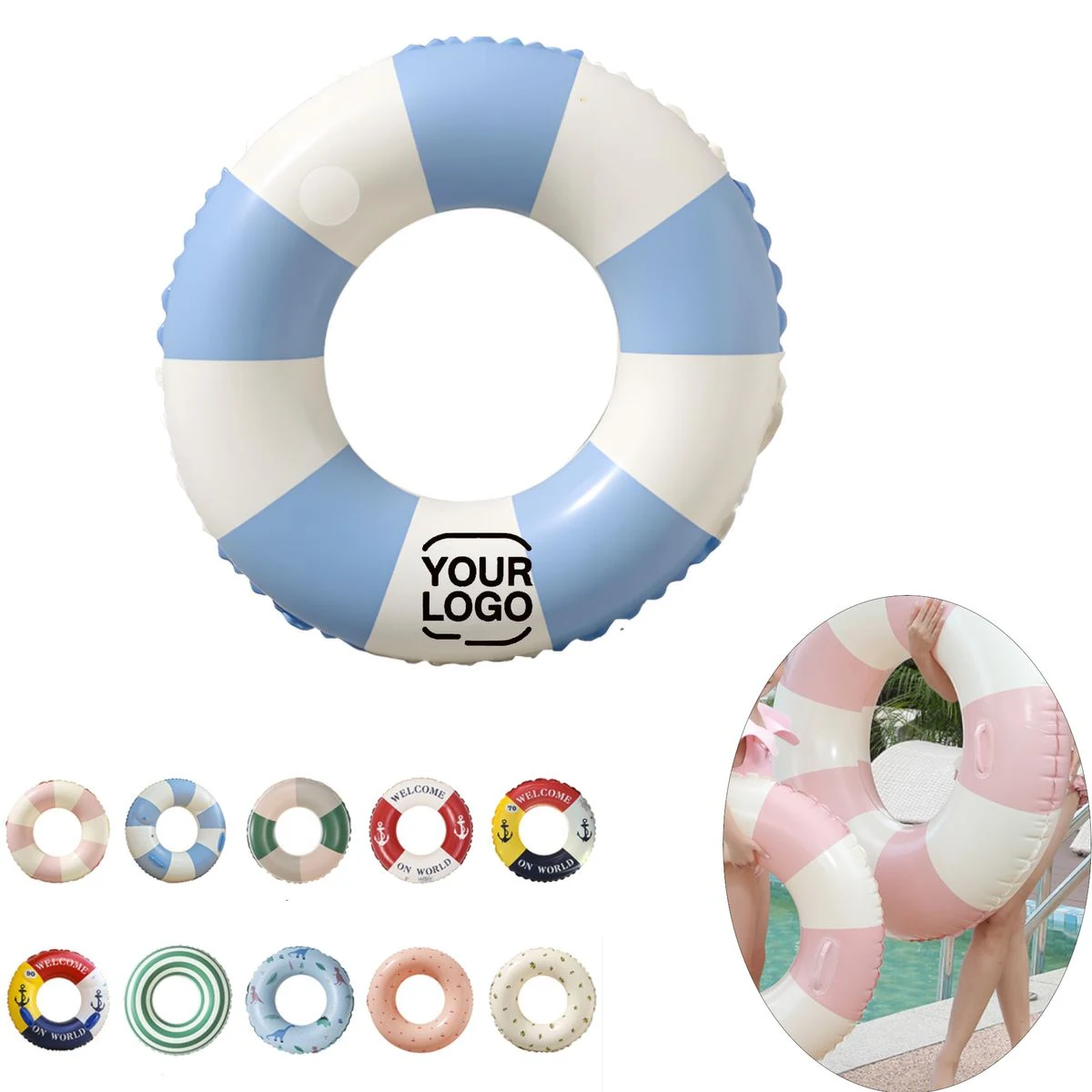 Custom Pvc Swim Ring 1
