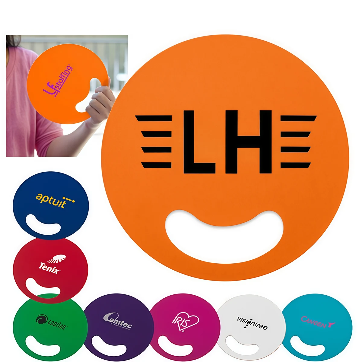 Portable Plastic Hand Fan 1