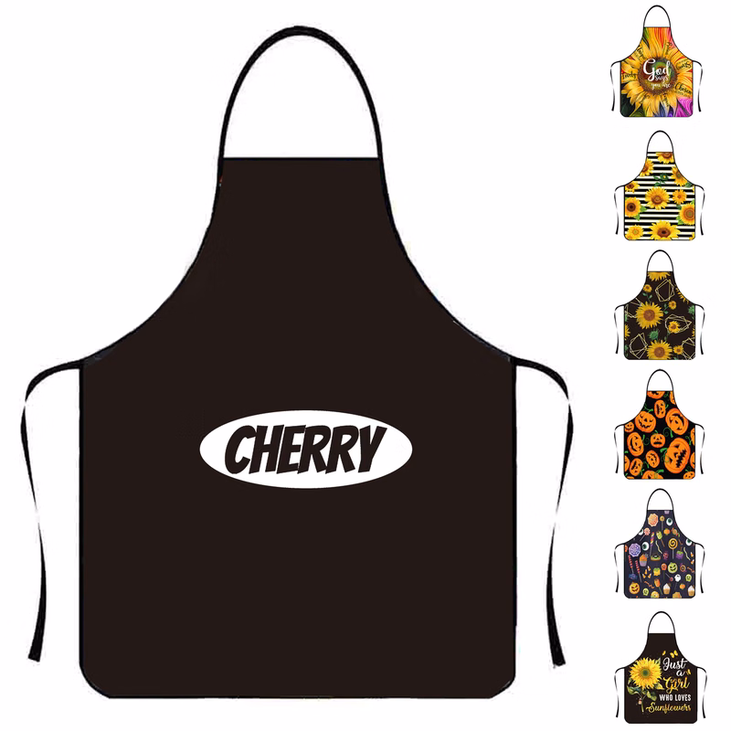 Waterproof Custom Print Sleeveless Apron