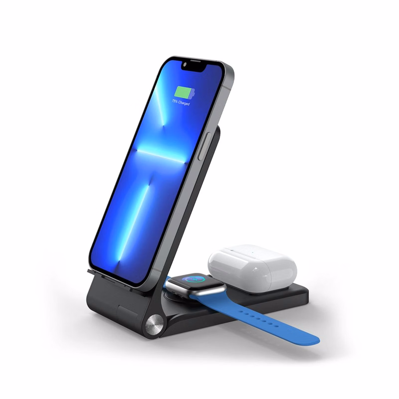 Light Up 3-in-1 Wireless Charger Station