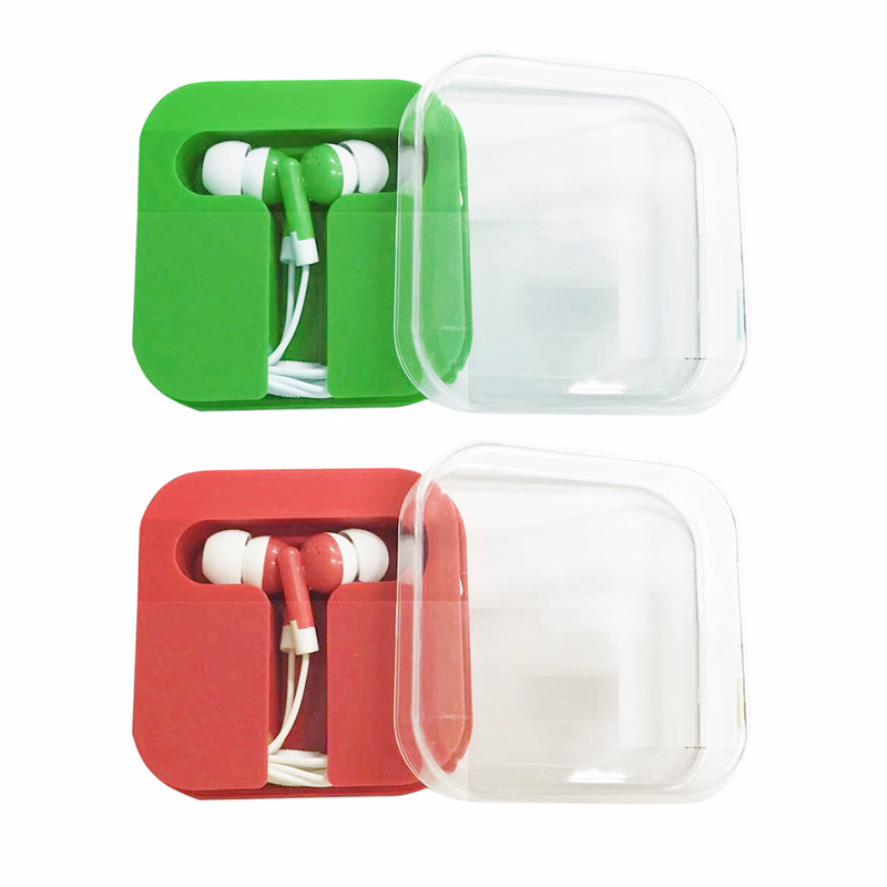 Earphone With Plastic Case