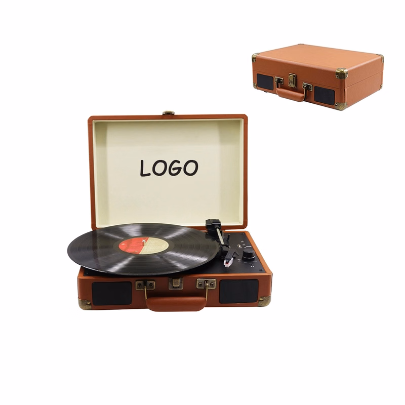 Wireless Portable Suitcase Record Player