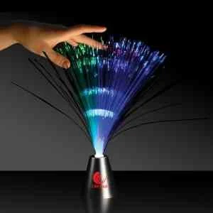 13 1/2" Fiber Optic LED Light Up Glow Center Piece Decoratio 1
