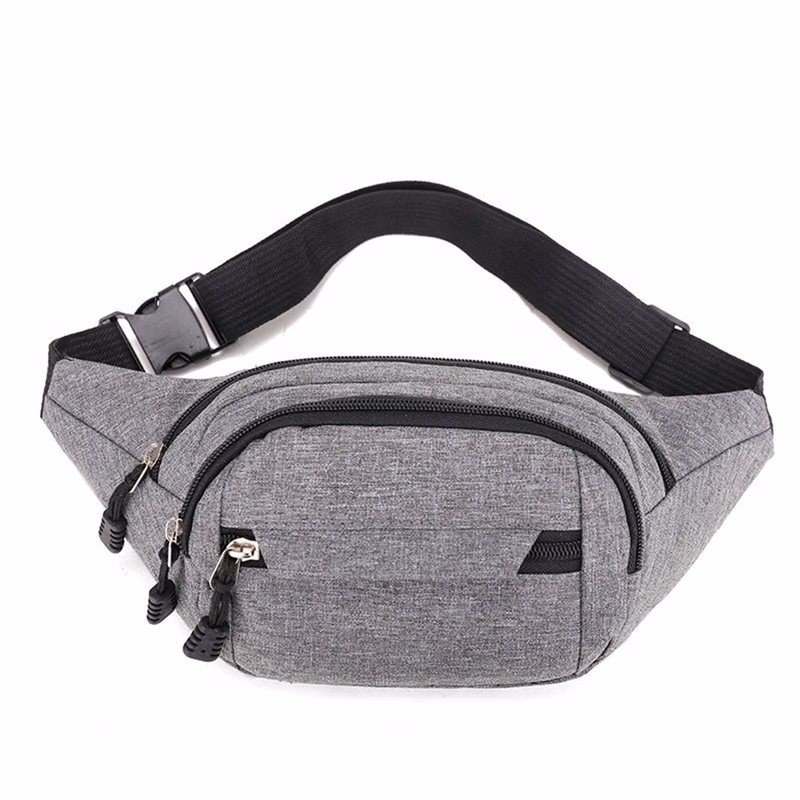 Multifunctional large oxford fabric fanny pack waist bag chest bag