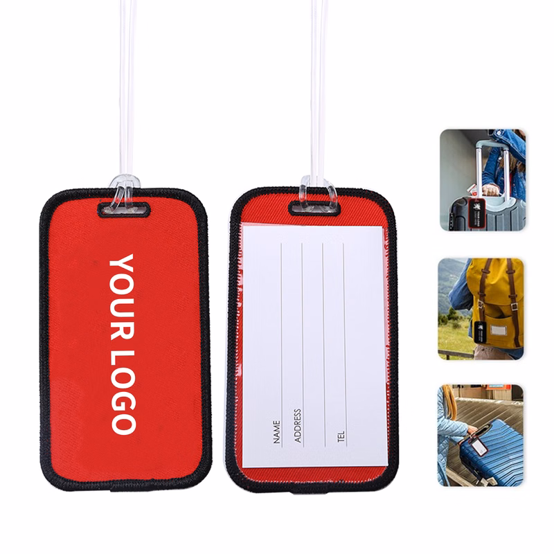 Polyester Collapsible T Shaped Handheld Fan With Storage Pouch