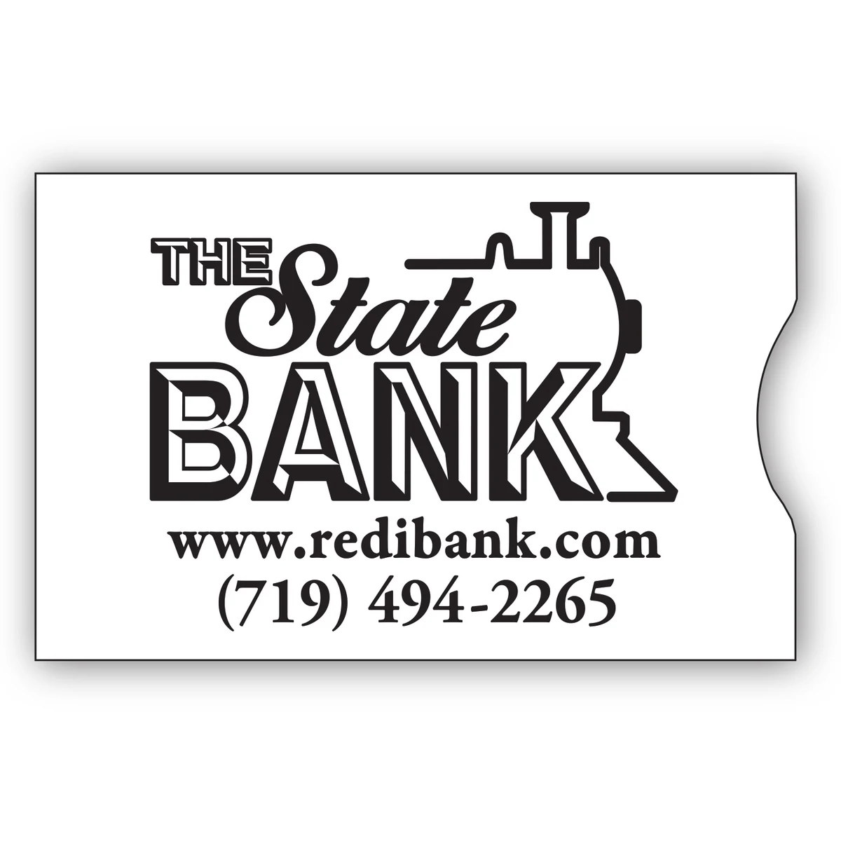 RFID Tyvek Sleeve/1 Color Imprint 1
