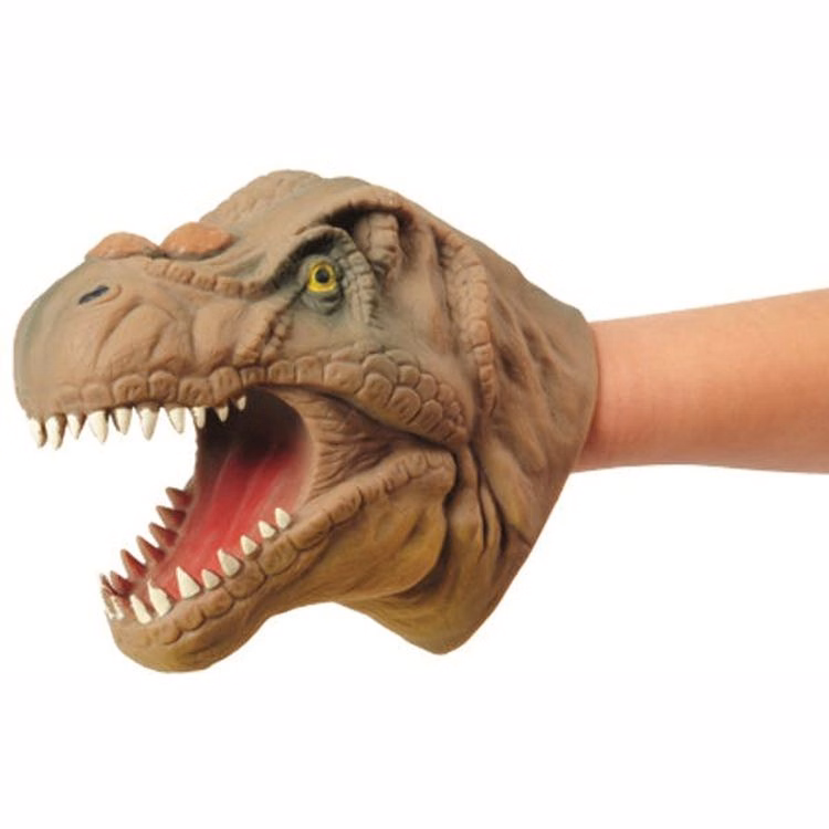 Stretchy Dino Hand Puppets