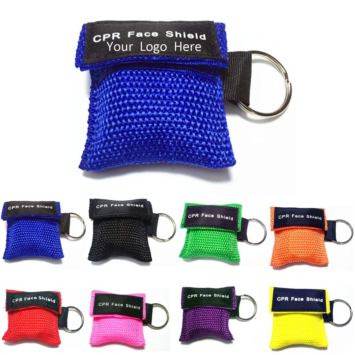 Key Chain With CPR Face Shield 1