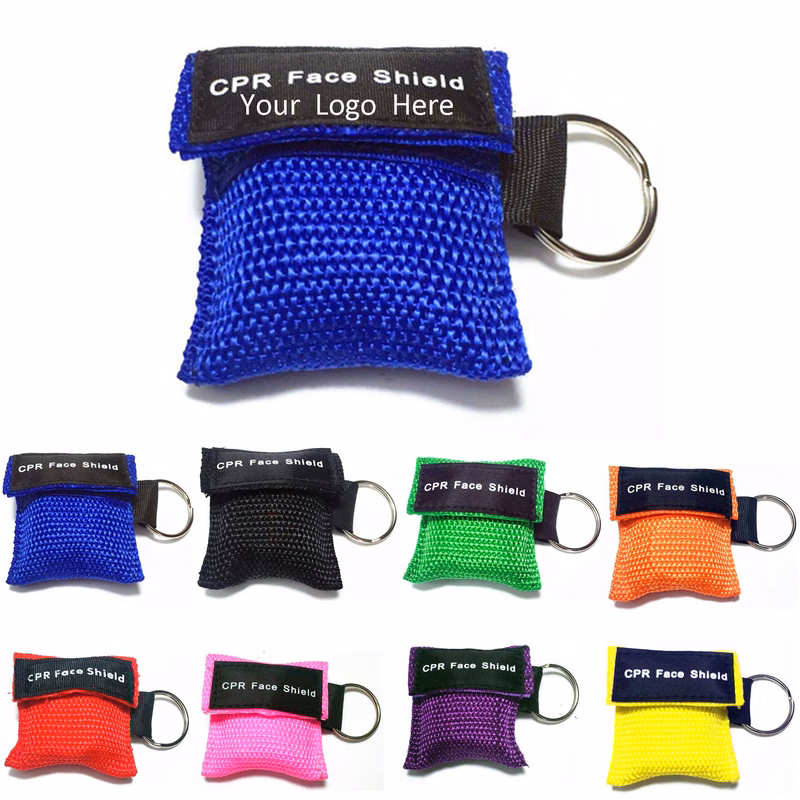 Key Chain With CPR Face Shield