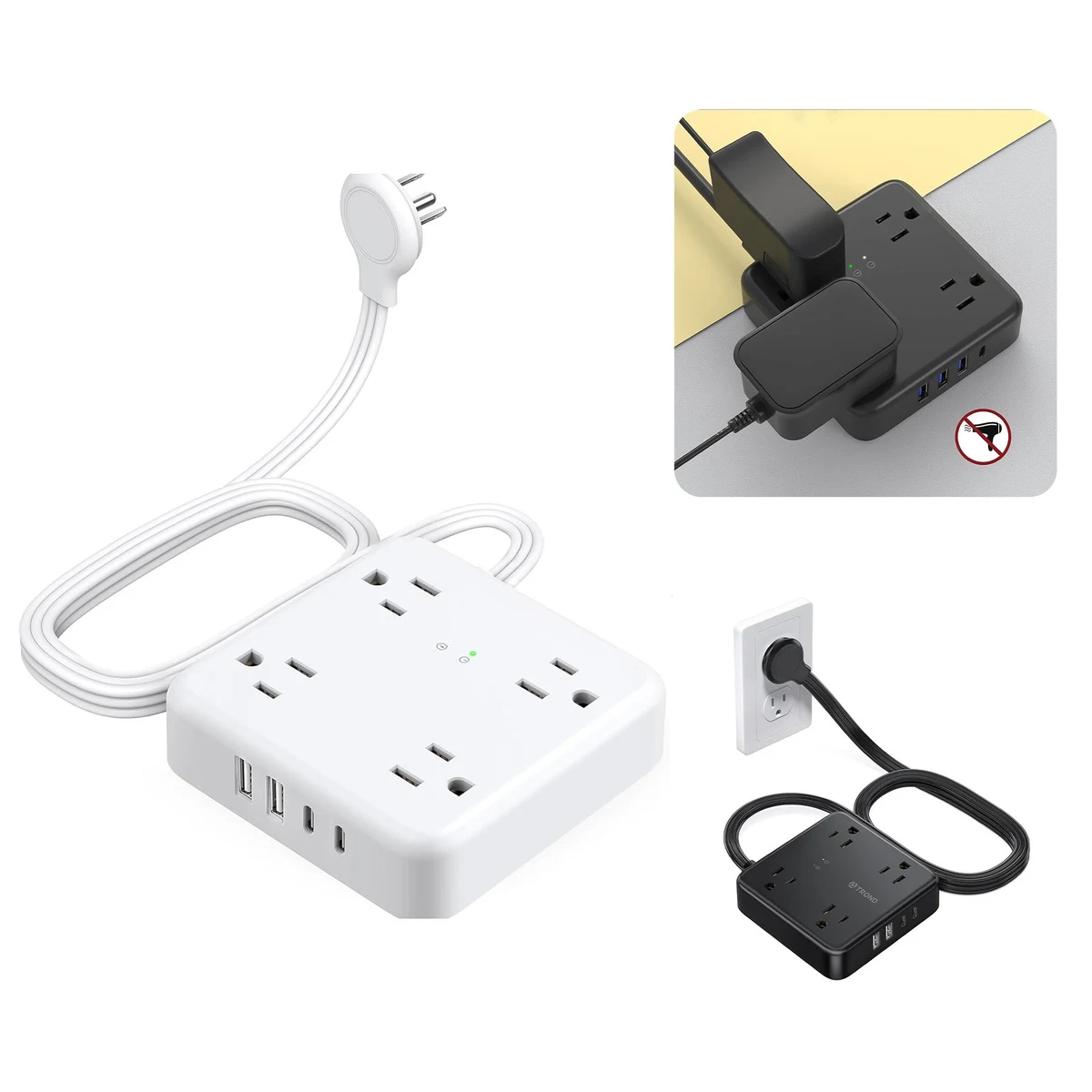6 FT Surge Protector Power Strip 1